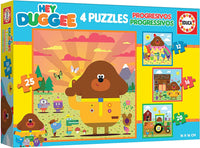 Puzzle - Hey Oua-Oua - 4 modèles de 12 16 20 et 25 pièces - Enfant dès 3 ans
