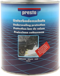 Produit de protection pour bas de caisse - Voiture - Noir - Pot de 2,5kg - Presto