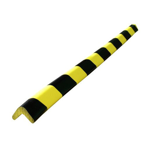 Protection de coin de table en mousse - Noir/Jaune - 75 cm - Viso