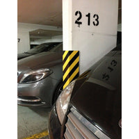 Protection d'angle murale - Adhésif - Parking - Stationnement - Jaune/Noir - Viso