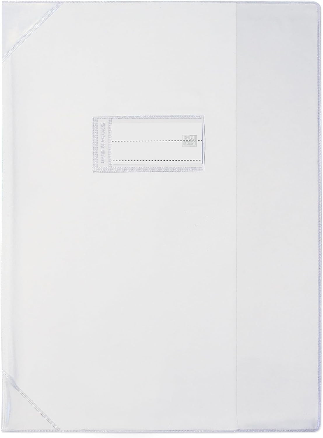 Protège-cahier - 24x32cm - Pour cahier - Transparent - Polypro - Scolaire