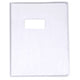Protège cahier - Pour grand cahier - 24x32cm - Transparent - Polypro