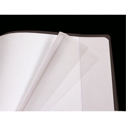 Protège cahier - Avec rabat intérieur - 24x32cm - 22/100ème  Transparent - Polypro