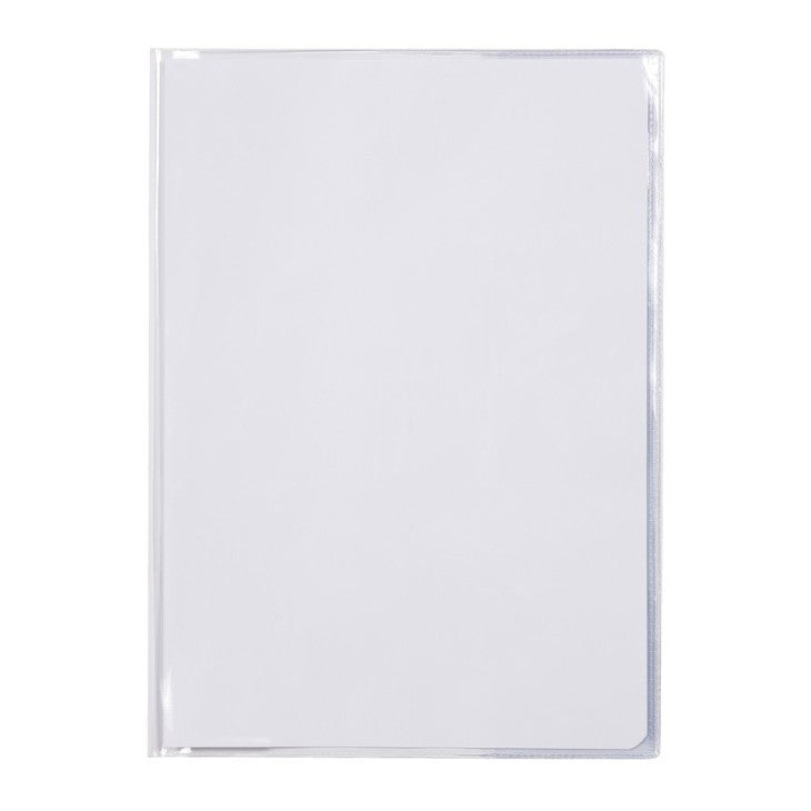 Protège-cahier - A4 - 21x29,7 - Pour cahier A4 - Transparent - 2 rabats intérieurs