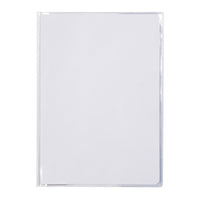 Protège-cahier - A4 - 21x29,7 - Pour cahier A4 - Transparent - 2 rabats intérieurs