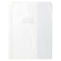 Protège-cahier - 17x22cm - Transparent - Polypro - Motif losange - Résistant