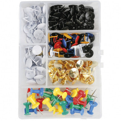 Punaise assortiment 225 pièces - Cogex