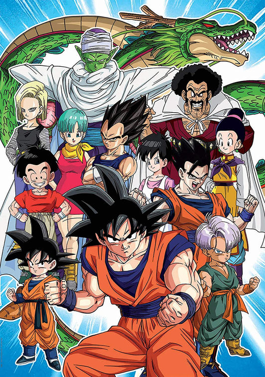 Puzzle - 1000 pièces - Dragon Ball Z - Manga - Educa