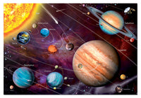 Puzzle - 1000 pièces - Effet néon - Le système solaire - Educa