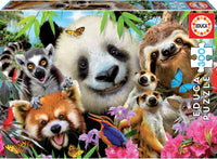 Puzzle - Le selfie des animaux - 300 pièces - Educa