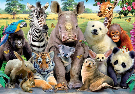 Puzzle - Animaux - Jungle - 300 pièces - Educa