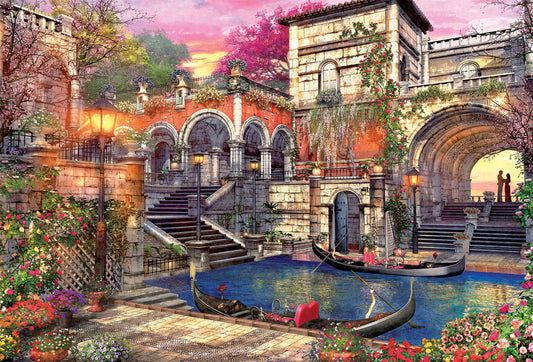 Puzzle - Romance à Venise - 3000 pièces - 120x85cm - Adulte