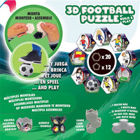 Puzzle 3D - Ballon de foot - 32 pièces - Sphère - Dès 6 ans - Educa