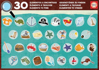 Puzzle éducatif - Bateau de pirates - 50 pièces - Dès 4 ans - Educa