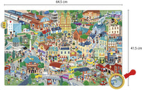 Puzzle - Enfant - 104 pièces - Thème ville  - Apli Kids