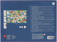 Puzzle - Enfant - 104 pièces - Thème ville  - Apli Kids