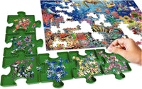 Plateaux pour puzzles - Rangement pièces de puzzles - Plastique - 6 bacs - Educa