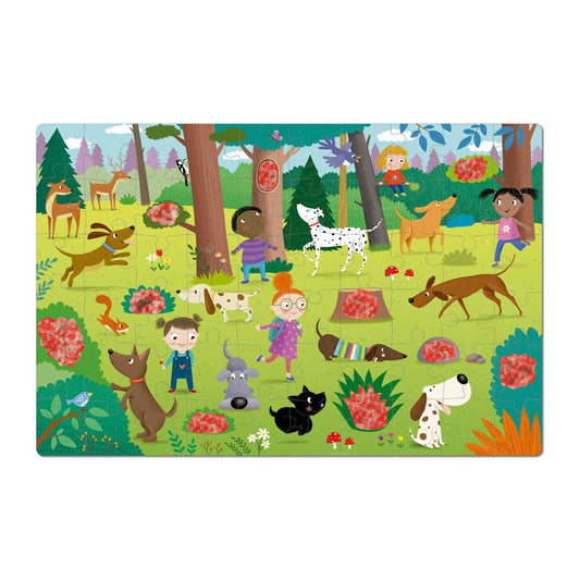 Puzzle - Les chiens - Top secret - Enfant - 60 pièces - Apli Kids