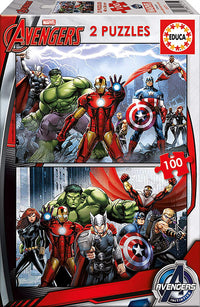 Puzzle - Super Héros - Les Avengers - 100 pièces - Educa