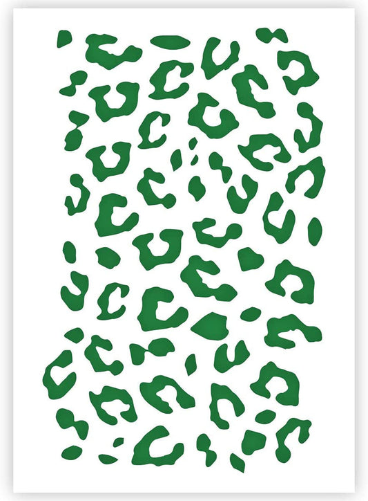 Pochoir A5 - Motif léopard - Qbix
