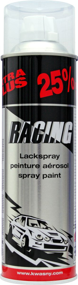 Bombe de vernis - Brillant - Carrosserie voiture - Racing - Transparent - 500ml