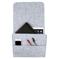 Rangement pour lit - Livre/téléphone/tablette - 4 rangements - Se glisse sous le matelas