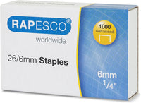 Perforateur - Agrafeuse - Agrafes - Bureau - Bleu - Rapesco