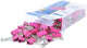 Pinces à clip - Rose - 19mm - Accessoires de bureau - Boîte de 80 unités