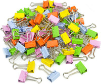 Pinces à clip - Petite taille - 19mm - Accessoires de bureau - Boîte de 80 unités