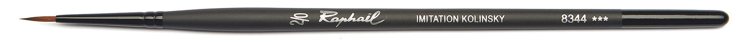 Pinceau - Rond - Pointe fine - Aquarelle - Raphaël - Stradivarius - Série 8433 - N°2/0