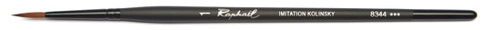 Pinceau - Rond - Pointe fine - Aquarelle - Raphaël - Stradivarius - Série 8433 - N°1