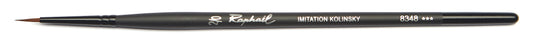 Pinceau - Rond - Pointe fine effilée - Aquarelle - Raphaël - Stradivarius - Série 8348 - N°2/0