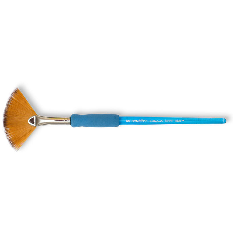 Pinceau - Eventail - Acrylique - Aquarelle - Huile - Symbiose - Raphaël - Série 8070 - N°8