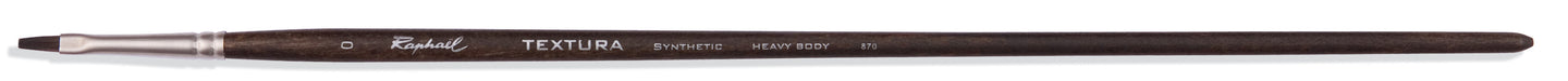 Pinceau - Plat - Acrylique - Textura - Raphaël - Série 870 - N°0