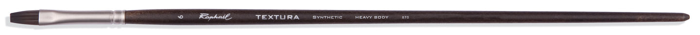 Pinceau - Plat - Acrylique - Textura - Raphaël - Série 870 - N°6