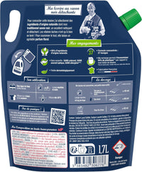 Recharge - Lessive - Détachante - Savon noir - Naturel - Sachet 1,7L - Briochin