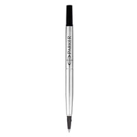 Recharge pour stylo roller - Parker - Pointe moyenne 0,7 - Noir - Encre Quink