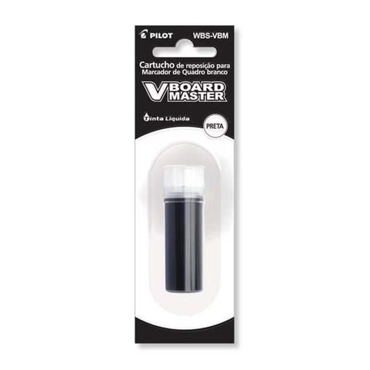 Recharge pour marqueur - Effaçable - V-Board Master - Pilot - Noir - Pointe moyenne