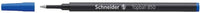 Recharge pour stylo roller - Bleu - Pointe 0,5mm - Topball 850 - Schneider