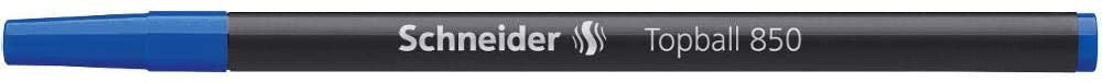 Recharge pour stylo roller - Bleu - Pointe 0,5mm - Topball 850 - Schneider
