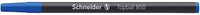 Recharge pour stylo roller - Bleu - Pointe 0,5mm - Topball 850 - Schneider
