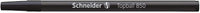 Recharge pour stylo roller - Noir - Pointe 0,5mm - Topball 850 - Schneider
