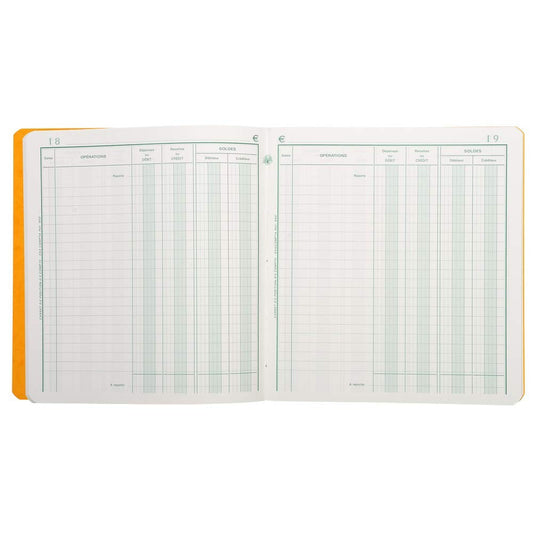 Registre Position De Compte - 21X19Cm - Exacompta