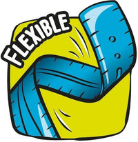 Règle - 30 cm - Triple décimètre - Plate - Incassable - Souple - Maped Twist'N Flex
