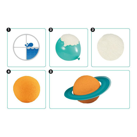 Poudre pour faire du papier mâché - Blanc - Sachet de 200g - Loisirs créatifs