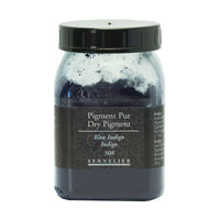 Pigment en poudre - Sennelier - Bleu Indigo - Pot de 200 ml