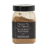 Pigment en poudre - Sennelier - Brun de Madère - Pot de 200 ml
