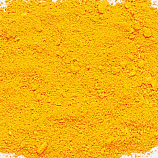 Pigment en poudre - Sennelier - Jaune Cadmium Orange - Pot de 200 ml
