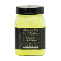 Pigment en poudre - Sennelier - Jaune fluo - Pot de 200 ml