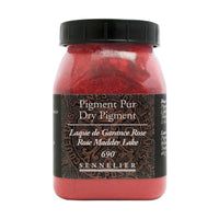 Pigment en poudre - Sennelier - Laque Garance Rose - Pot de 200 ml